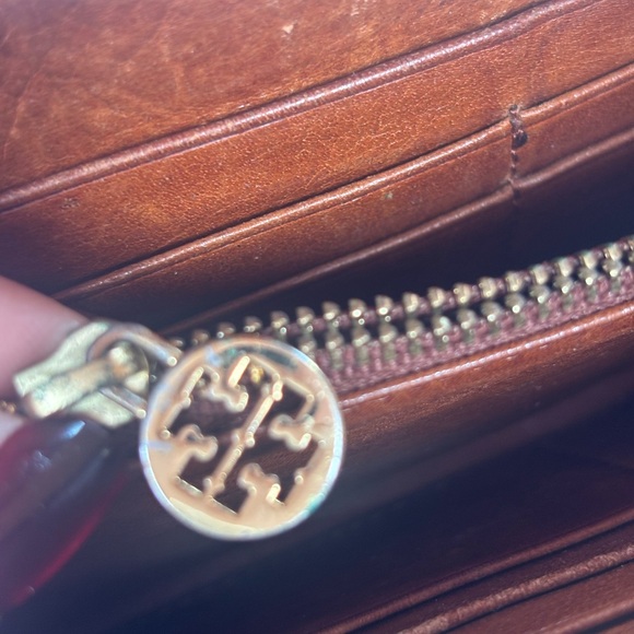 Tory Burch Brown Leather Wallet - Picture 7 of 8